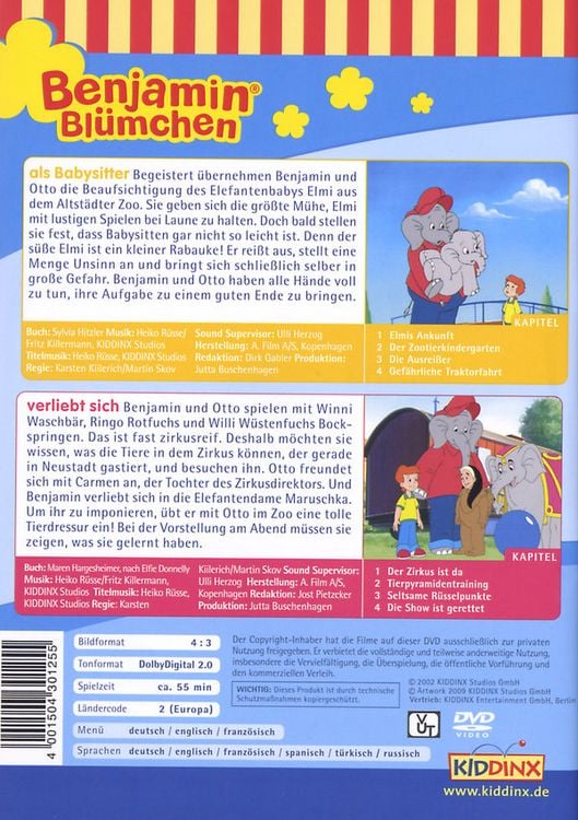 Produktbild: Benjamin Bl&uuml;mchen - Verliebt sich / Als Babysitter