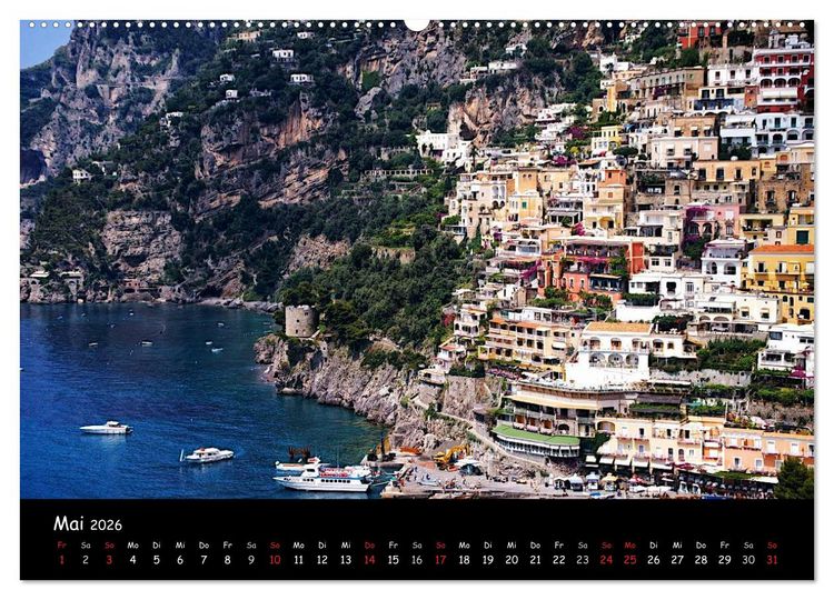 Produktbild: Amalfik&uuml;ste 2026 (hochwertiger Premium Wandkalender 2026 DIN A2 quer), Kunstdruck in Hochglanz