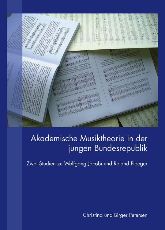 Produktbild: Akademische Musiktheorie in der jungen Bundesrepublik