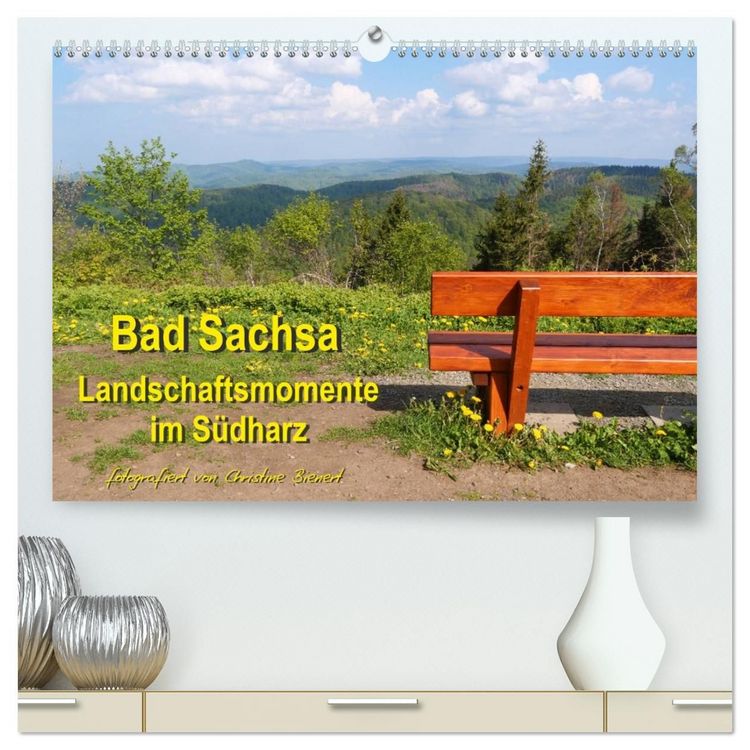 Produktbild: Bad Sachsa - Landschaftsmomente im S&uuml;dharz (hochwertiger Premium Wandkalender 2027 DIN A2 quer), Kunstdruck in Hochglanz