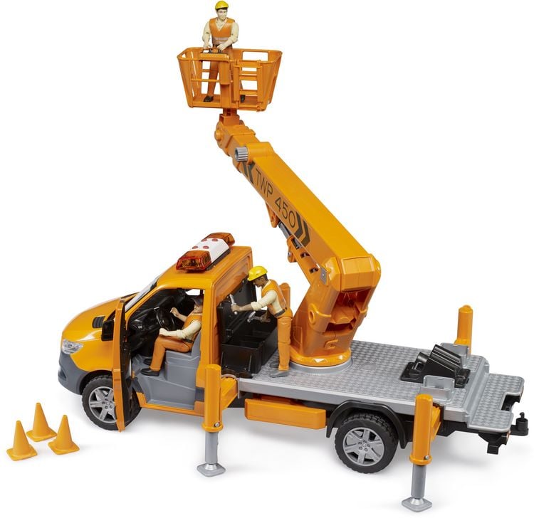 Produktbild: bruder 02679 MB Sprinter Arbeitsb&uuml;hne mit L+S Modul