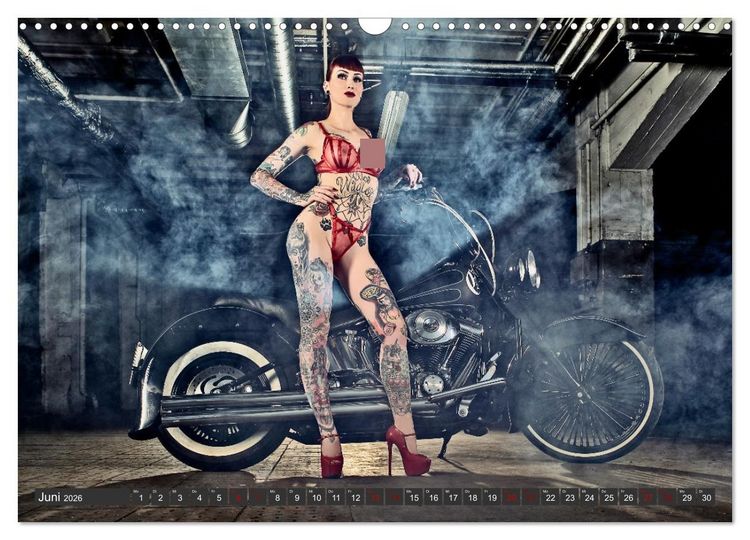 Produktbild: Motorr&auml;der und Sexy Girls (Wandkalender 2026 DIN A3 quer), CALVENDO Monatskalender