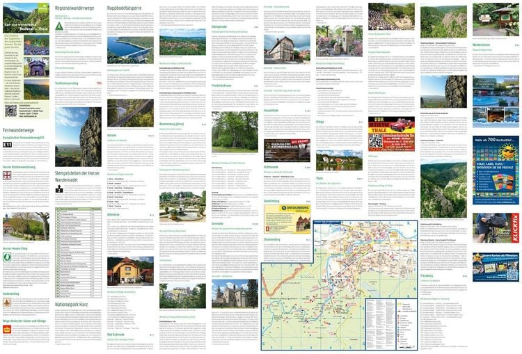 Produktbild: Publicpress Wanderkarte Thale, Bodetal und Umgebung 1:25.000