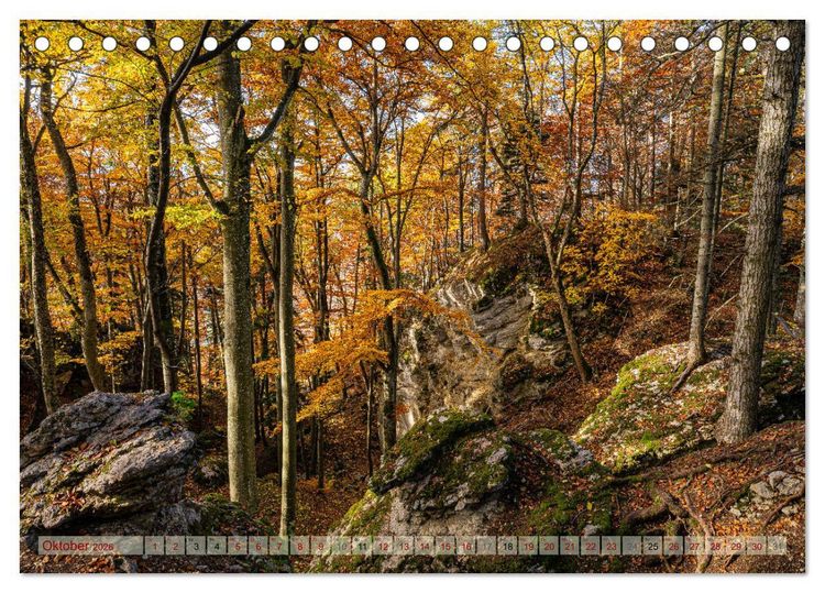 Produktbild: Wanderparadies Schw&auml;bische Alb (Tischkalender 2026 DIN A5 quer), CALVENDO Monatskalender