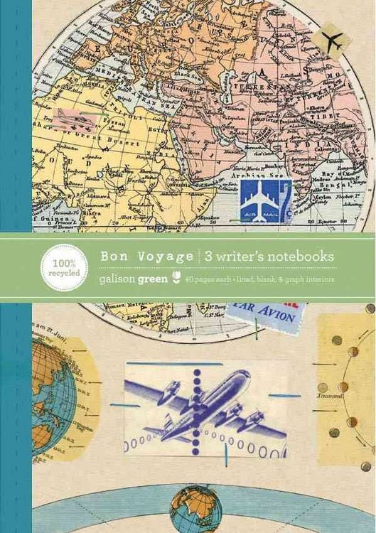 Produktbild: Bon Voyage ECO Writer's Notebook / 3 Bde.