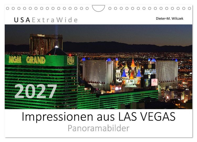Produktbild: Impressionen aus LAS VEGAS (Wandkalender 2027 DIN A4 quer), CALVENDO Monatskalender