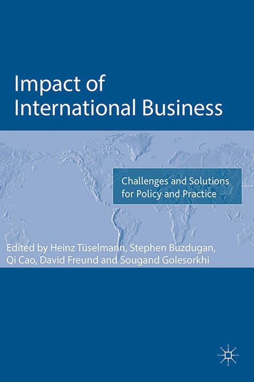 Produktbild: Impact of International Business