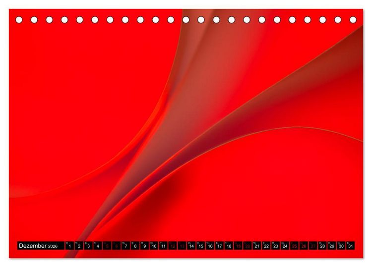 Produktbild: Formen und Farben - Abstrakte Makrofotografie (Tischkalender 2026 DIN A5 quer), CALVENDO Monatskalender