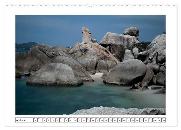 Produktbild: Koh Samui - Faszinierende Kulturlandschaften (hochwertiger Premium Wandkalender 2026 DIN A2 quer), Kunstdruck in Hochglanz