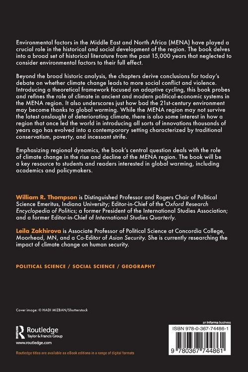 Produktbild: Climate Change in the Middle East and North Africa