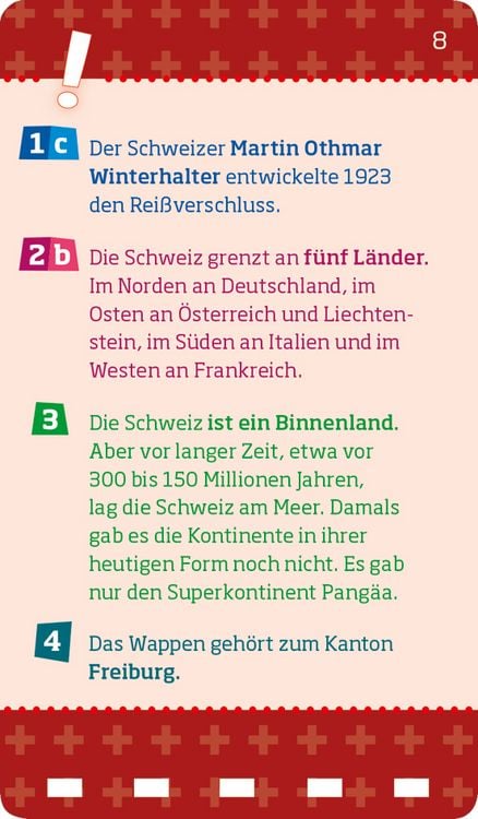 Produktbild: WAS IST WAS Quiz Schweiz