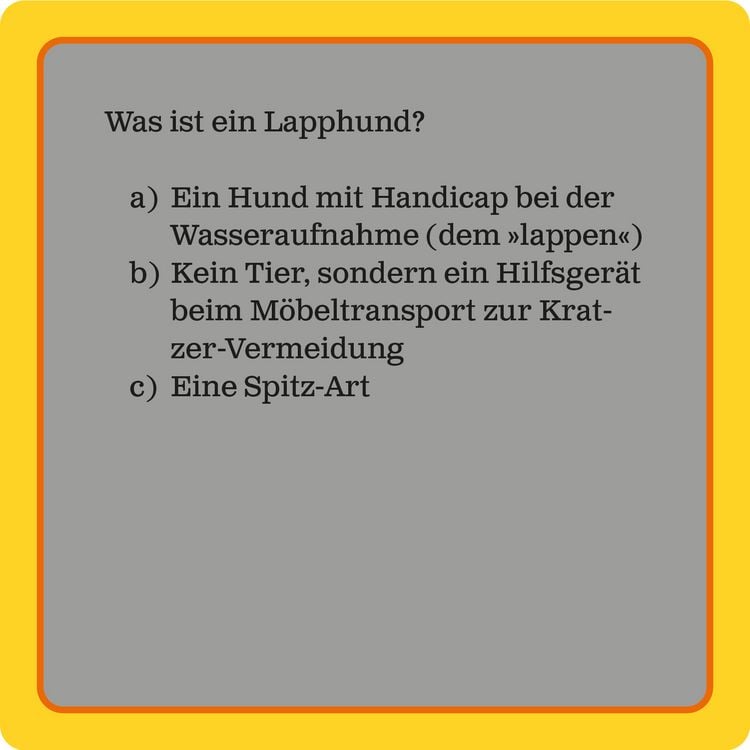 Produktbild: Das Hunde-Quiz (Neuauflage)