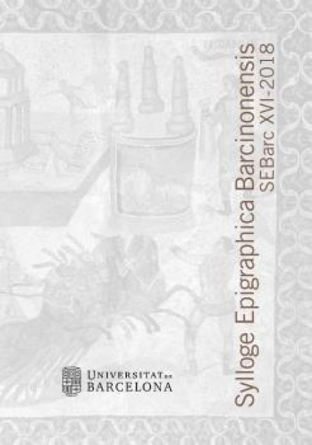 Produktbild: Sylloge Epigraphica Barcinonensis : SEBarc XVI-2018