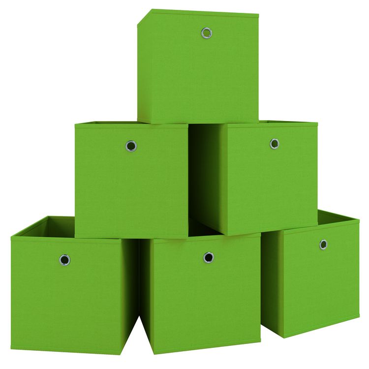 Produktbild: 6er Set Faltbox Klappbox Aufbewahrungsbox Boxas