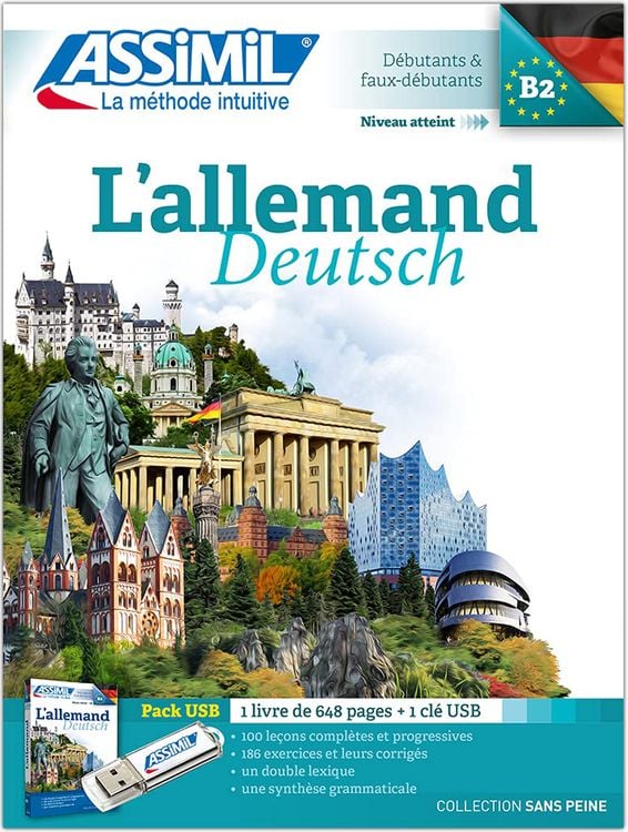 Produktbild: ASSiMiL L'allemand - MP3-Sprachkurs USB - Niveau A1-B2