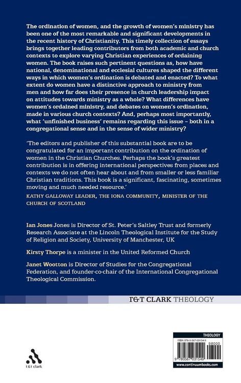 Produktbild: Women and Ordination in the Christian Churches