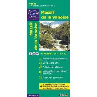 Produktbild: IGN 75 000 Touristische Wanderkarte 03 Massif de la Vanoise