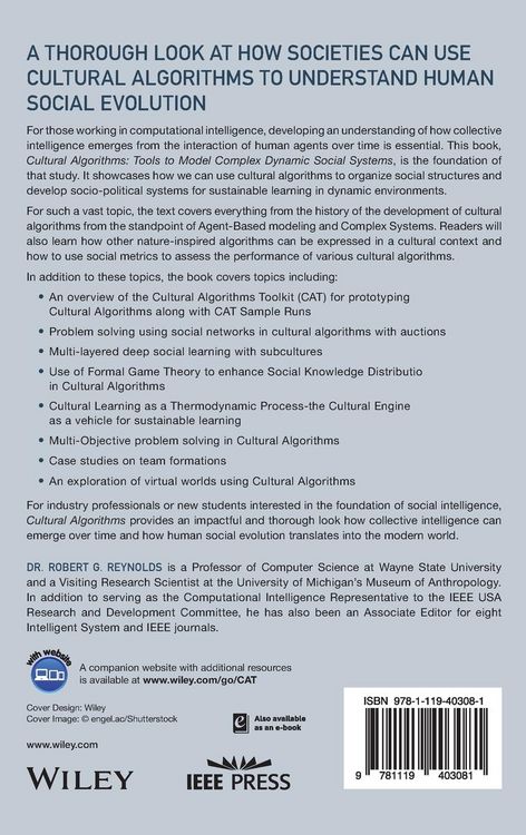 Produktbild: Cultural Algorithms