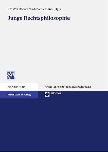 Produktbild: Junge Rechtsphilosophie