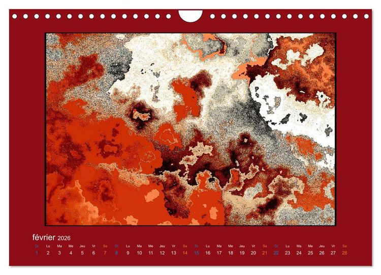 Produktbild: L'&acirc;me sauvage de l'abstrait (Calendrier mural 2026 DIN A4 vertical), CALVENDO calendrier mensuel