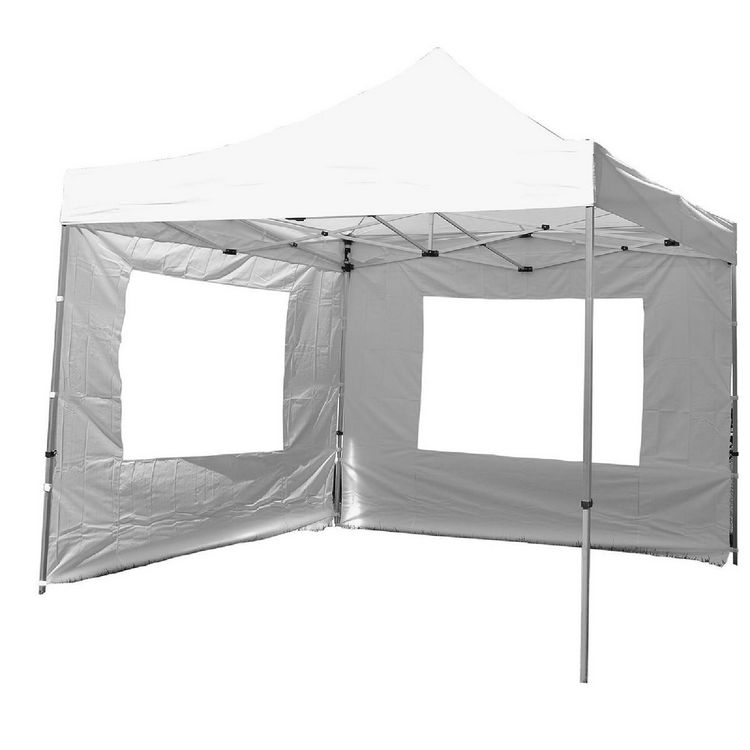 Produktbild: Falt Pavillon 3x3m wei&szlig;+2 Seitenteile