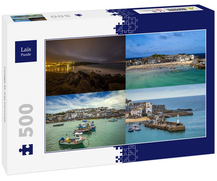 Produktbild: Lais Puzzle Collage St. Ives Cornwall 500 Teile