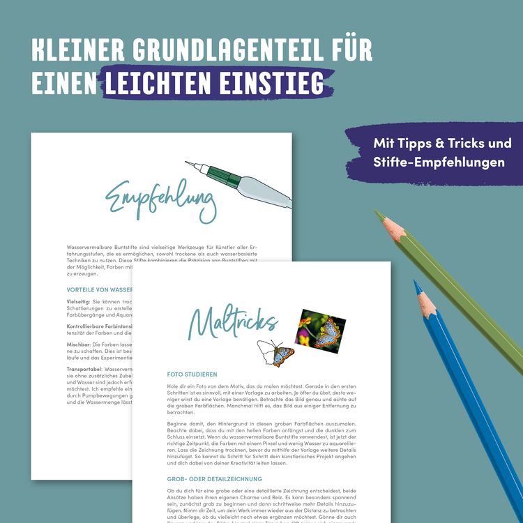 Produktbild: Ausmalwelten auf Fotohintergrund