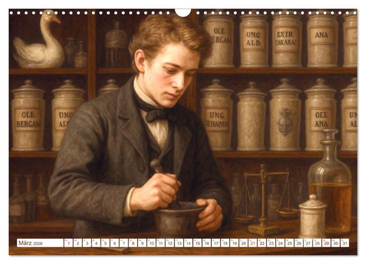 Produktbild: Theodor Fontane (Wandkalender 2026 DIN A3 quer), CALVENDO Monatskalender