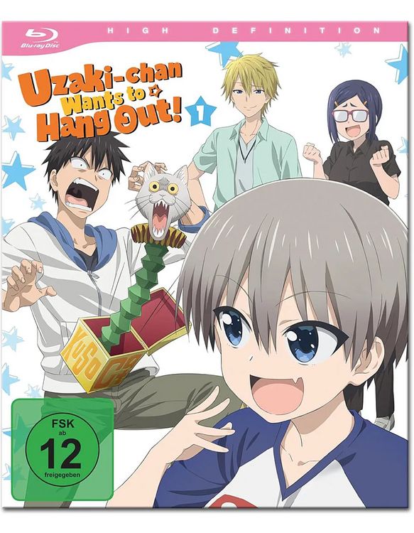 Produktbild: Uzaki-chan Wants to Hang Out! - Staffel 1 - Gesamtausgabe [2 BRs]