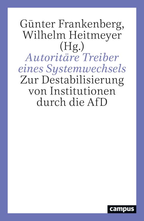 Produktbild: Autorit&auml;re Treiber eines Systemwechsels