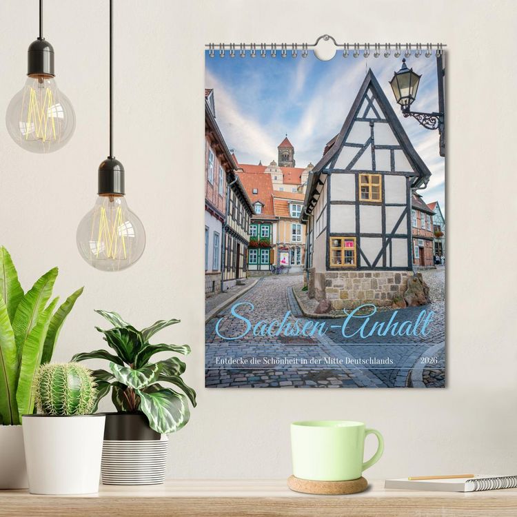 Produktbild: Sachsen-Anhalt - Entdecke die Sch&ouml;nheit in der Mitte Deutschlands (Wandkalender 2026 DIN A4 hoch), CALVENDO Monatskalender