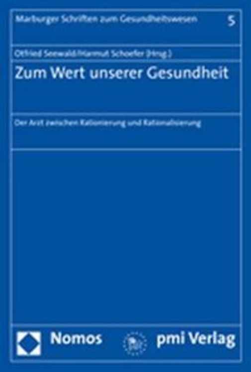 Produktbild: Zum Wert unserer Gesundheit