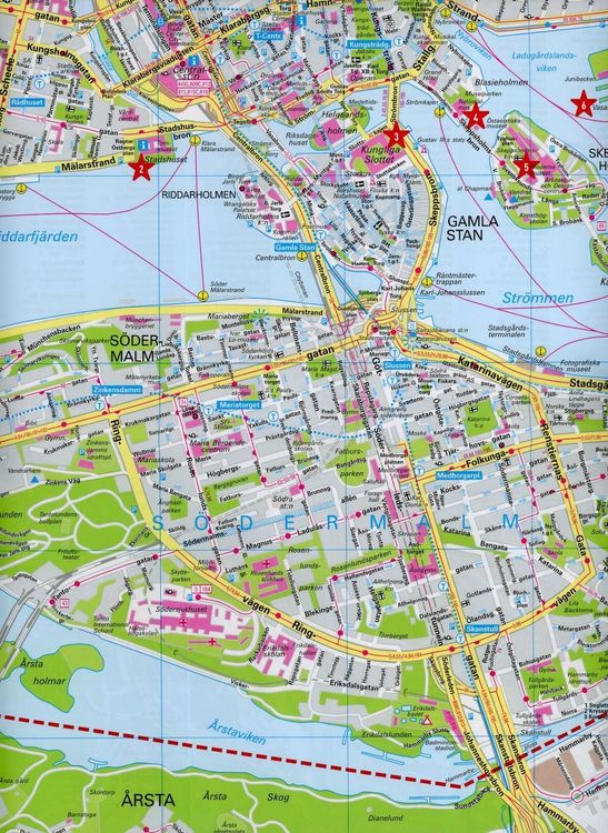 Produktbild: MARCO POLO Cityplan Stockholm 1:12 000