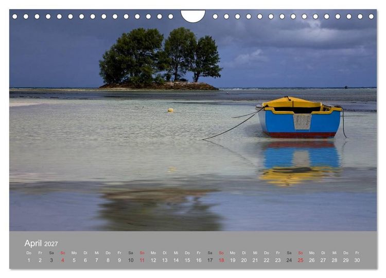Produktbild: Seychellen (Wandkalender 2027 DIN A4 quer), CALVENDO Monatskalender