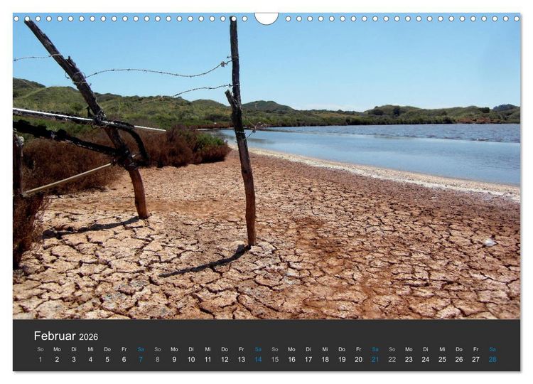Produktbild: Menorcas unber&uuml;hrte Natur (Wandkalender 2026 DIN A3 quer), CALVENDO Monatskalender