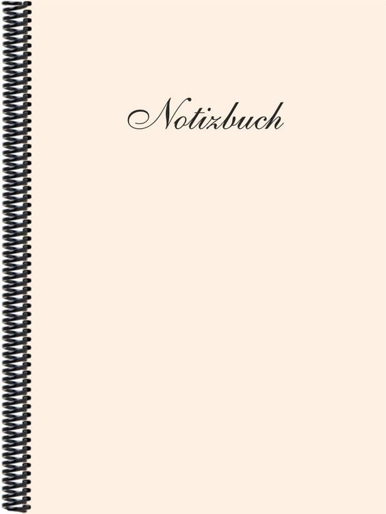 Produktbild: Notizbuch DINA 4