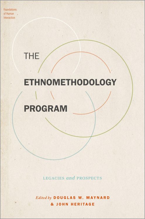 Produktbild: The Ethnomethodology Program