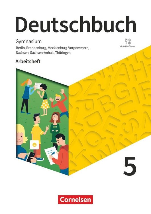 Produktbild: Deutschbuch Gymnasium - Östliche Bundesländer - 2012 - 5. Klasse - Arbeitsheft mit Lösungen