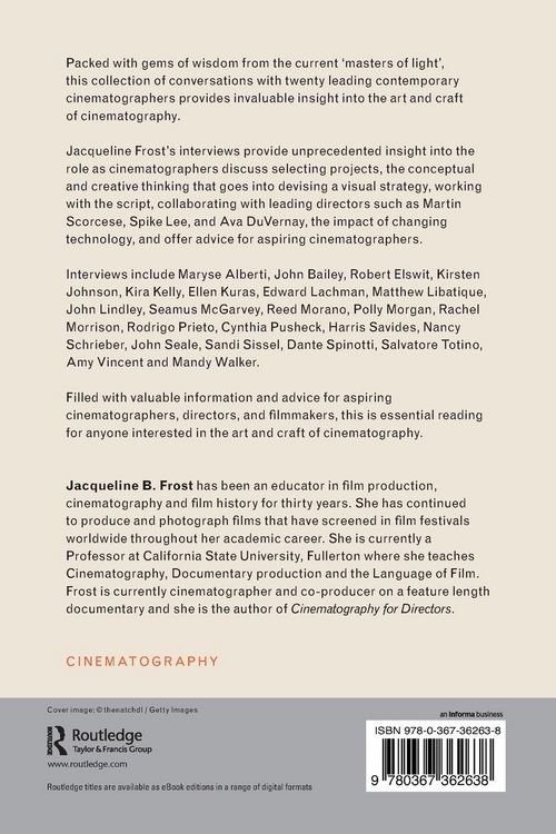Produktbild: Conversations with Contemporary Cinematographers