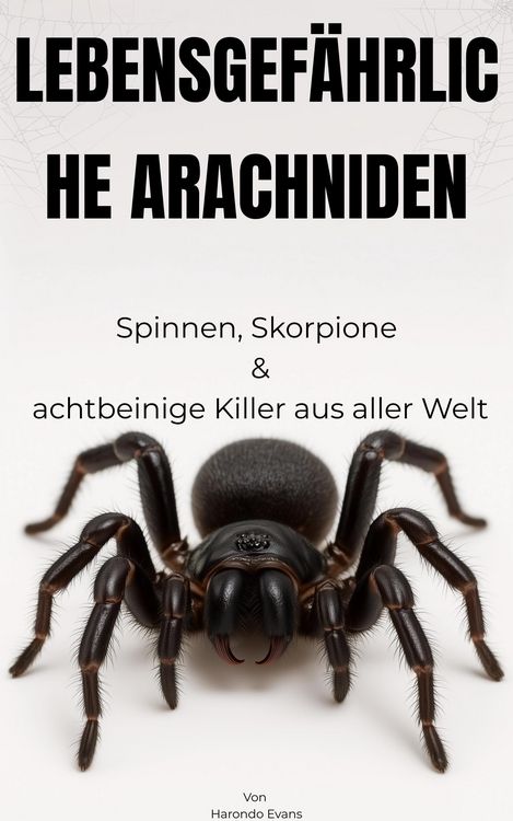 Produktbild: LEBENSGEF&Auml;HRLICHE ARACHNIDEN: Spinnen, Skorpione & Achtbeinige Killer aus Aller Welt