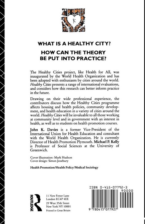 Produktbild: Healthy Cities