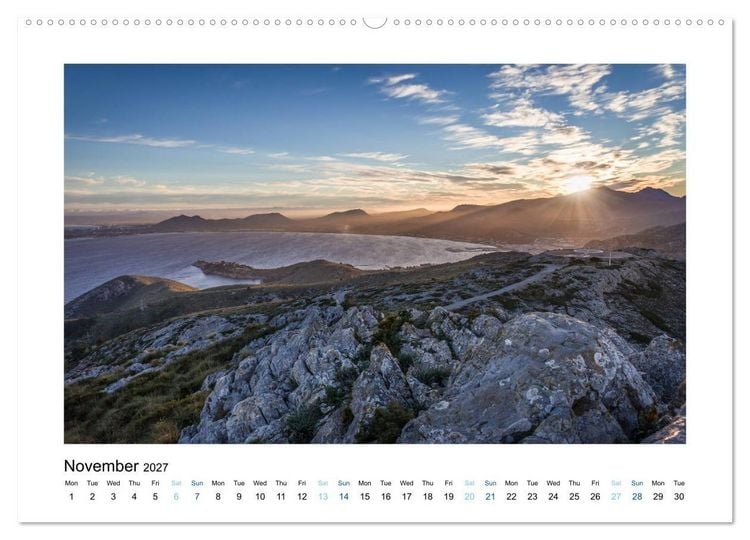 Produktbild: Longing for Mallorca (High Quality Premium Wall Calendar 2027 DIN A2 landscape),CALVENDO 12 Month Wall Calendar