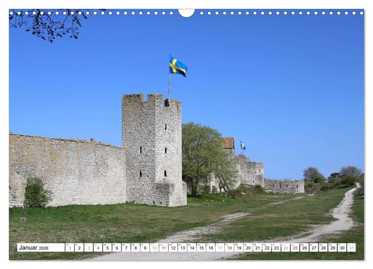 Produktbild: Landmarken der Ostsee (Wandkalender 2026 DIN A3 quer), CALVENDO Monatskalender