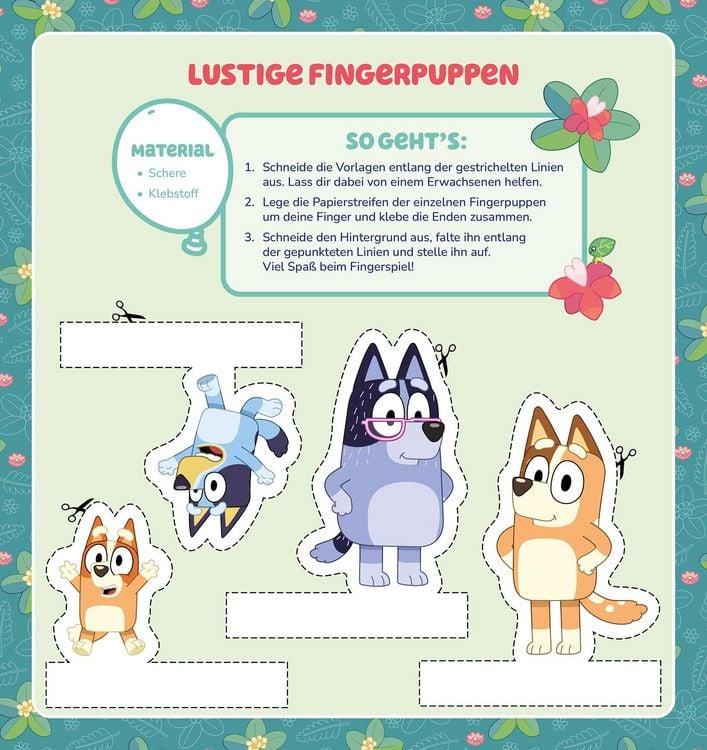 Produktbild: Bluey: Mein gro&szlig;er Bastelspa&szlig;