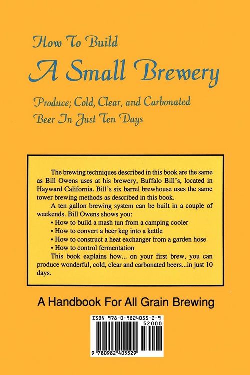 Produktbild: How to Build a Small Brewery