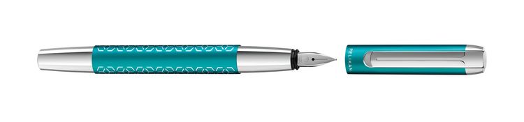 Produktbild: Pelikan F&uuml;ller Pura&reg; P40, Geschenk-Etui, in T&uuml;rkis M