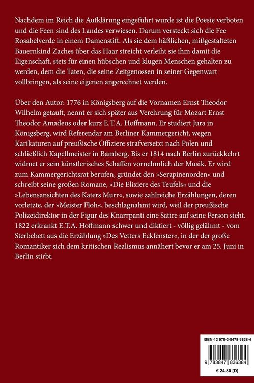 Produktbild: Klein Zaches genannt Zinnober (Großdruck)