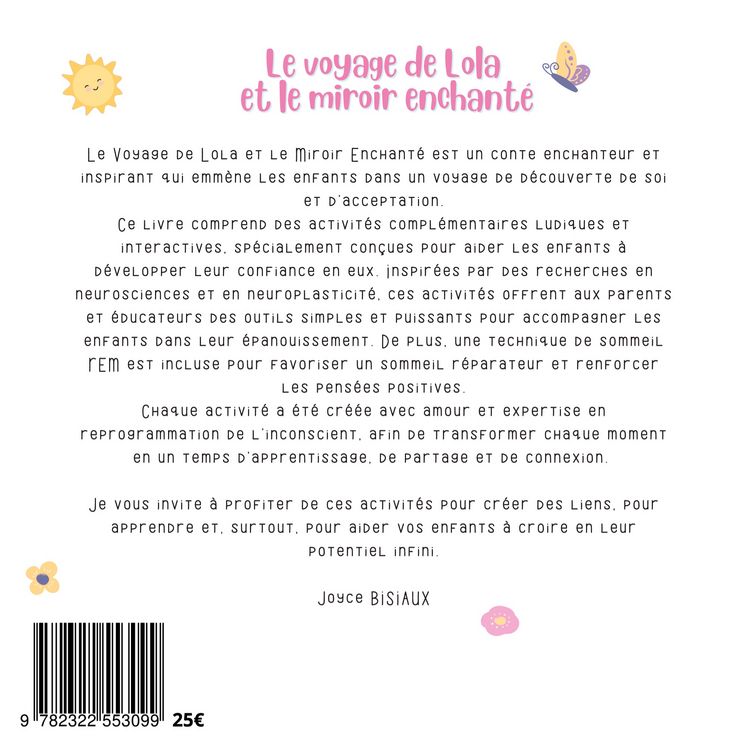 Produktbild: Le voyage de Lola et le miroir enchant&eacute;
