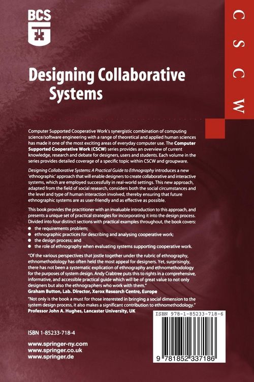 Produktbild: Designing Collaborative Systems