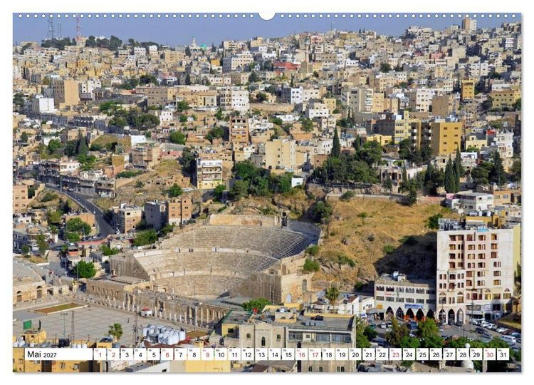 Produktbild: JORDANIEN, Faszination Nahost (Wandkalender 2027 DIN A2 quer), CALVENDO Monatskalender